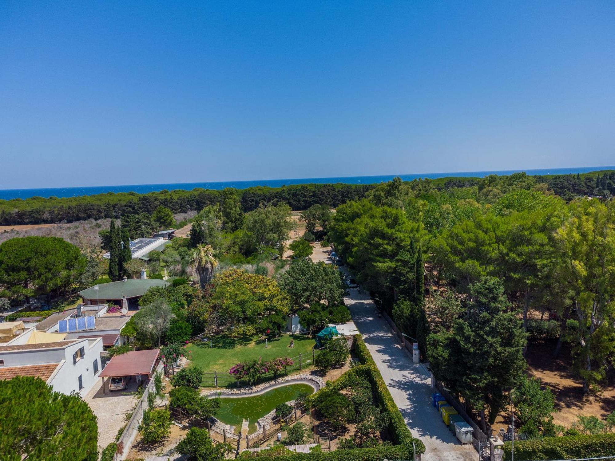 Bio Agriturismo Salos Alimini Zewnętrze zdjęcie